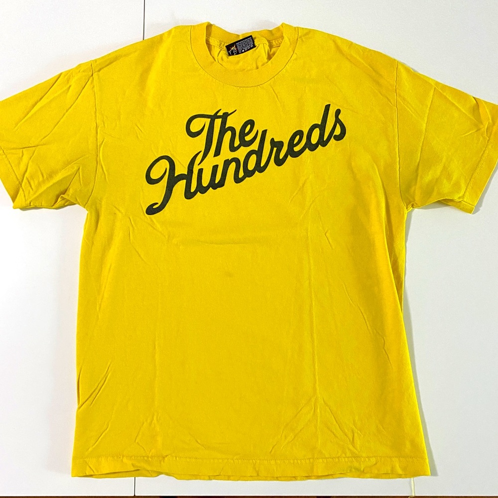 The Hundreds - Yellow - T-Shirt - Size Large